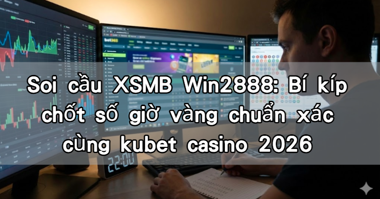 Soi cầu XSMB Win2888: Bí kíp chốt số giờ vàng chuẩn xác cùng kubet casino 2026
